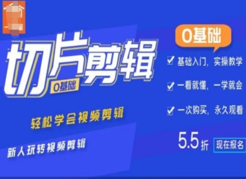0基础IP切片剪辑，轻松学会视频剪辑，新人玩转视频剪辑-搞钱日记