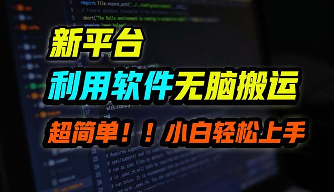 B站平台用软件无脑搬运，月赚10000+，小白也能轻松上手-搞钱日记