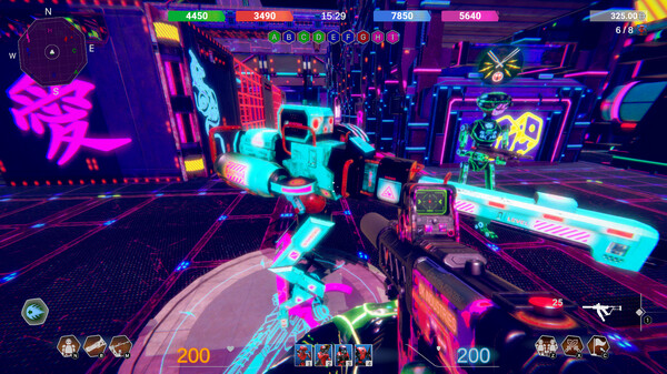 《霓虹放克机器人 Neon Phonk Robots》中文版-搞钱日记