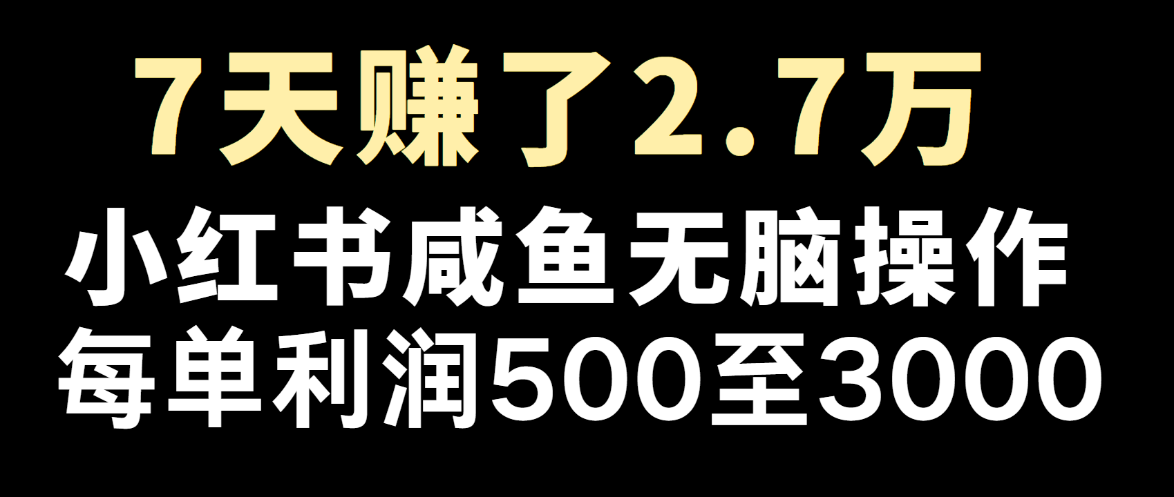 全网首发，7天赚了2.6万，2025利润超级高！-搞钱日记