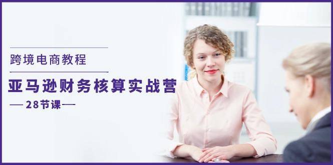 跨境电商教程：亚马逊-财务核算实战营(28节课-搞钱日记