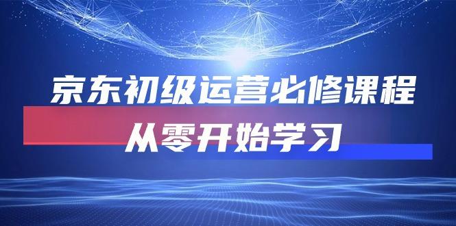 京东初级运营必修课程，从零开始学习(49节课-搞钱日记