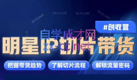 交个朋友·明星IP切片带货爆单营-搞钱日记
