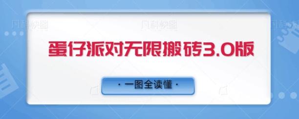 蛋仔派对无限搬砖3.0版日+500-搞钱日记