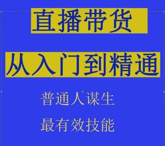 2024抖音直播带货直播间拆解抖运营从入门到精通，普通人谋生最有效技能-搞钱日记