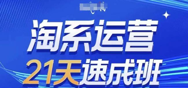 淘系运营21天速成班(更新24年6月)，0基础轻松搞定淘系运营，不做假把式-搞钱日记