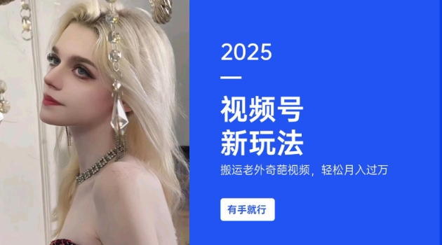 搬运老外奇葩视频，撸视频号分成计划收益，每天只需一小时，新手小白轻松月入过W-搞钱日记