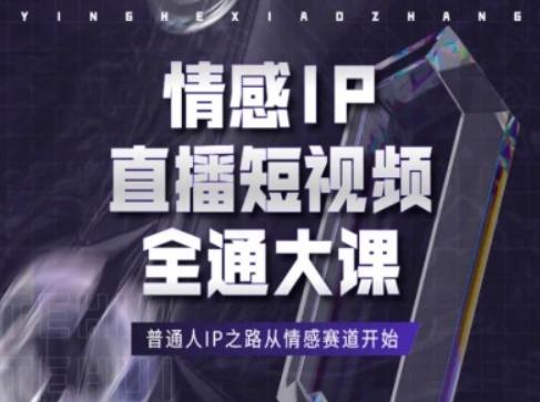 情感IP直播短视频全通大课，普通人IP之路从情感赛道开始-搞钱日记