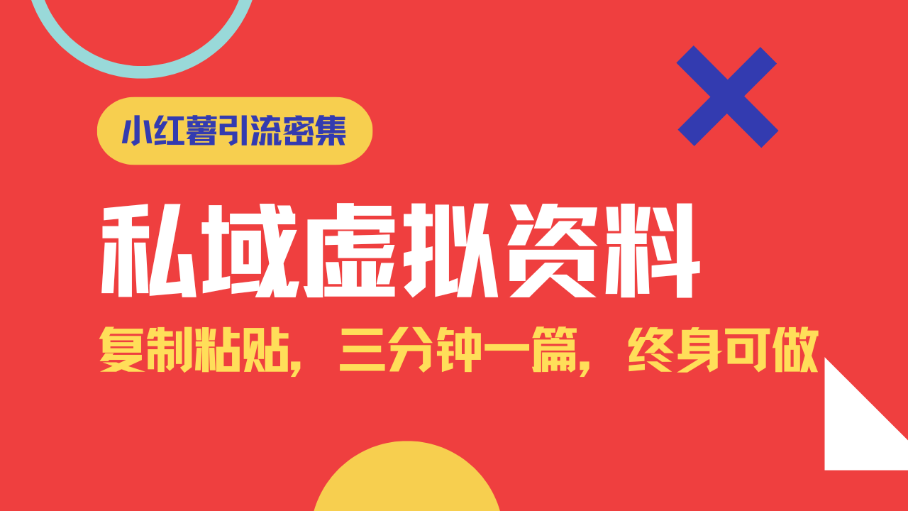 小红书引流私域旅游虚拟资料玩法，复制粘贴，三分钟一篇图文，日入1000...-搞钱日记