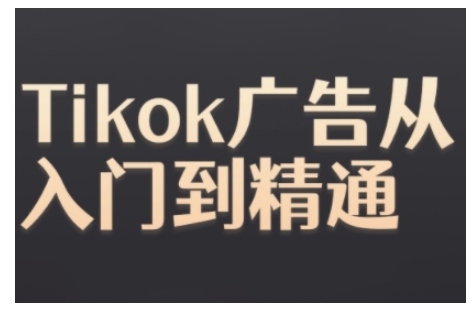Tiktok Ads实操教程，Tiktok广告从入门到精通-搞钱日记