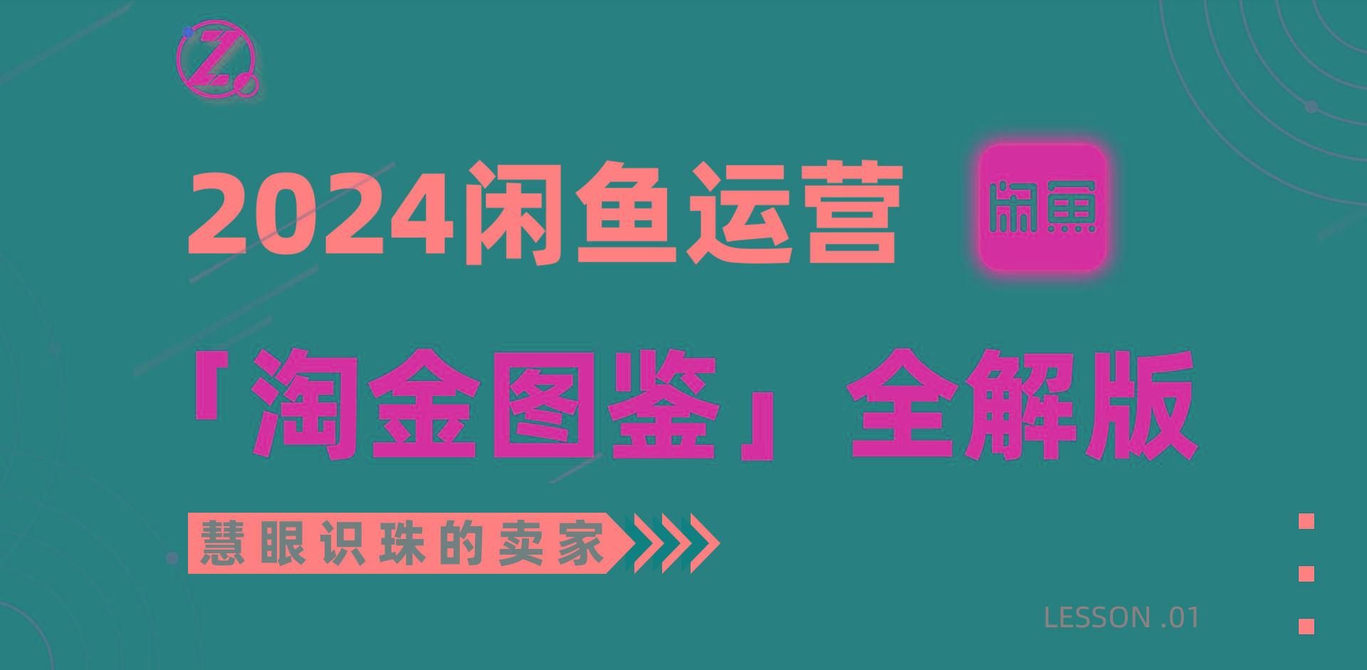 (9738期)2024闲鱼运营，【淘金图鉴】全解版-搞钱日记
