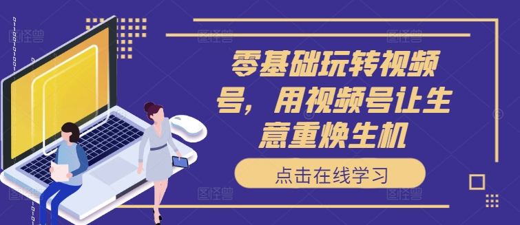 零基础玩转视频号，用视频号让生意重焕生机-搞钱日记