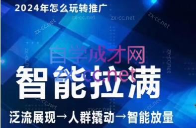 七层老徐·2024引力魔方人群智能拉满+无界推广高阶-搞钱日记
