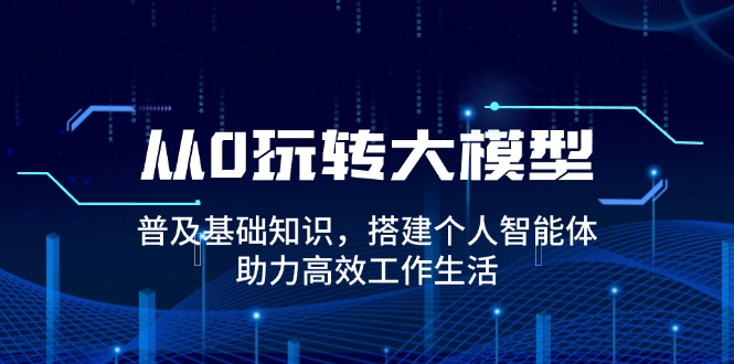 从0玩转大模型，普及基础知识，搭建个人智能体，助力高效工作生活-搞钱日记