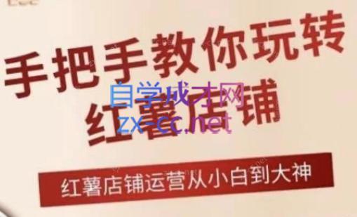 海燕老师·2024手把手教你玩转红薯店铺-搞钱日记