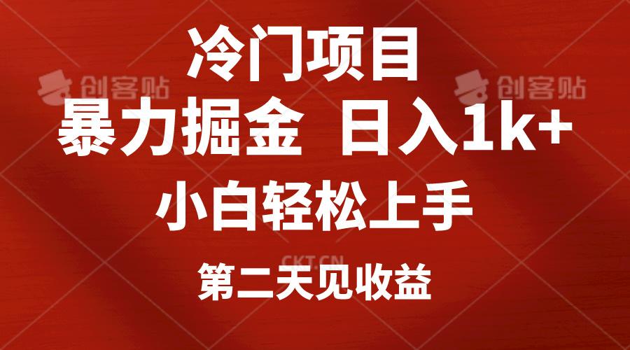 冷门项目，靠一款软件定制头像引流 日入1000+小白轻松上手，第二天见收益-搞钱日记