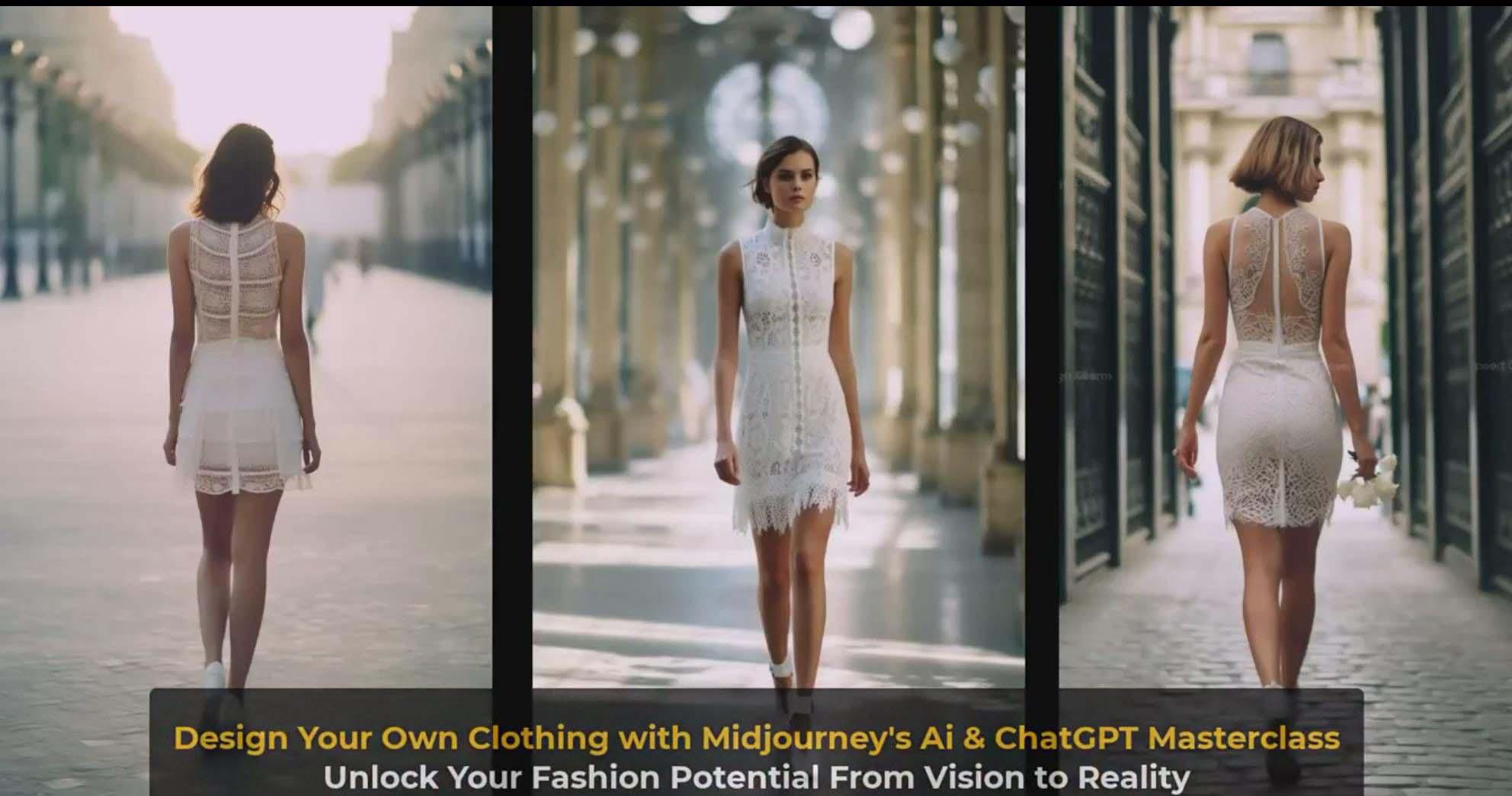 图片[2]-利用 Midjourneys Ai 人工智能设计自己的服装AI大师班-10节课-中英字幕-搞钱日记