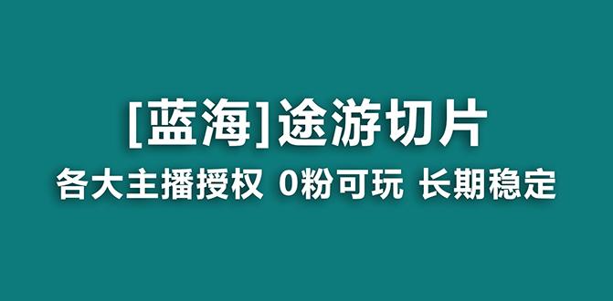 抖音途游切片，龙年第一个蓝海项目，提供授权和素材，长期稳定，月入过万-搞钱日记