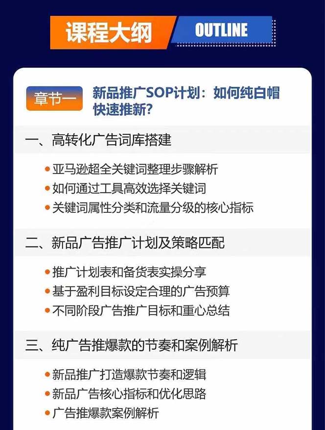 图片[3]-亚马逊爆款广告训练营：掌握关键词库搭建方法，优化广告数据提升旺季销量-搞钱日记