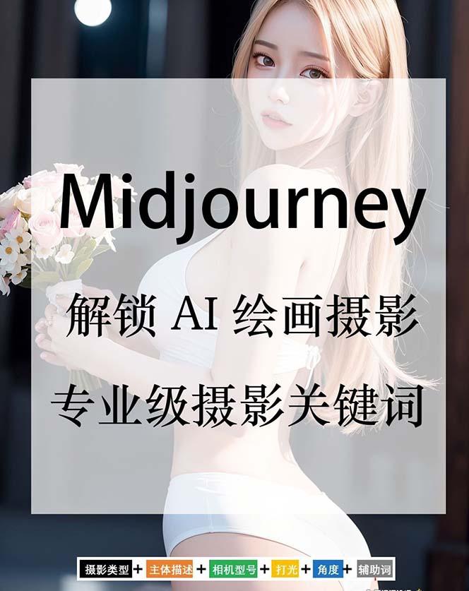 Midjourney关键词-解锁AI绘画专业级人工智能摄影关键词表-搞钱日记