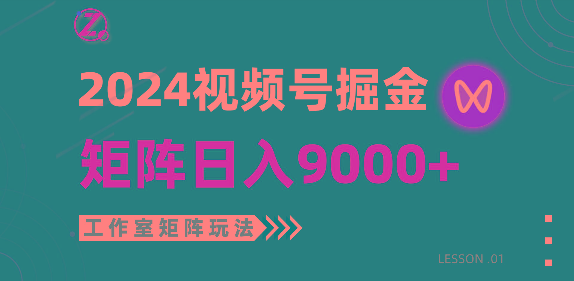 (9709期)【蓝海项目】2024视频号自然流带货，工作室落地玩法，单个直播间日入9000+-搞钱日记