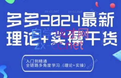 拼多多2024最新规则理论结合实际的干货-搞钱日记