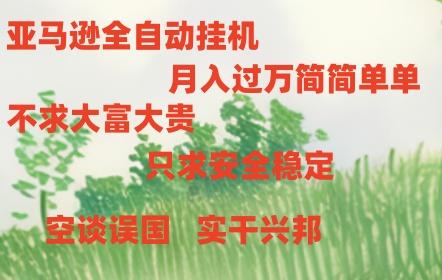 亚马逊全自动浏览挂机-搞钱日记