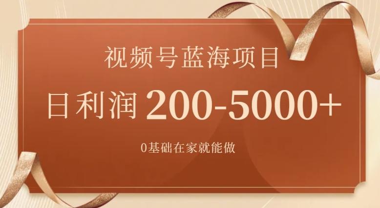 外边收费699视频号项目，最新玩法，简单好操作，一人可做，日四位数-搞钱日记
