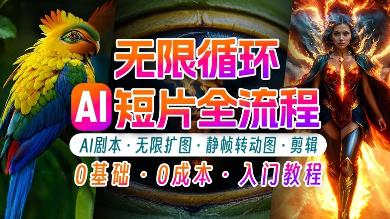 AI剪辑无限循环画面：新手轻松月入上万的秘技【揭秘】-搞钱日记