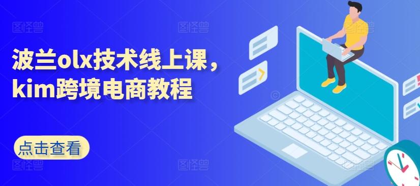 波兰olx技术线上课，kim跨境电商教程-搞钱日记