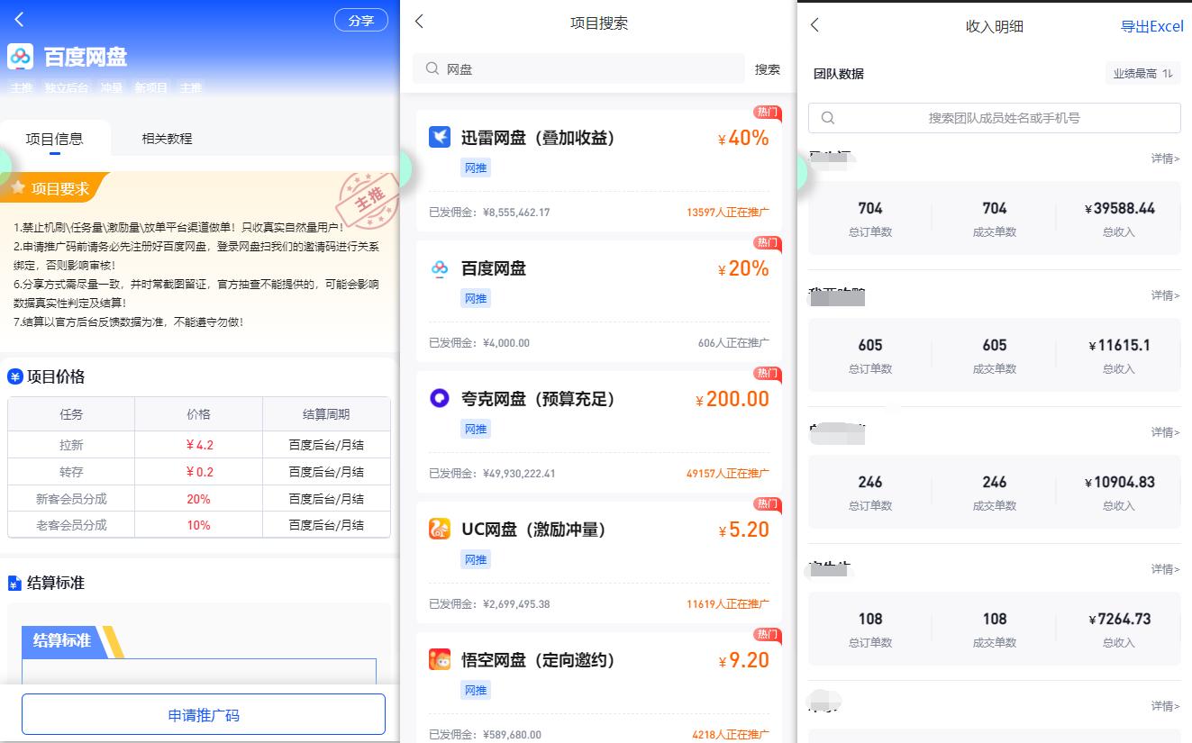 图片[1]-(9535期)百度网盘分佣完整攻略！人人皆在用，别人转存你就有收益~-搞钱日记