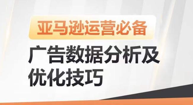 亚马逊广告数据分析及优化技巧，高效提升广告效果，降低ACOS，促进销量持续上升-搞钱日记