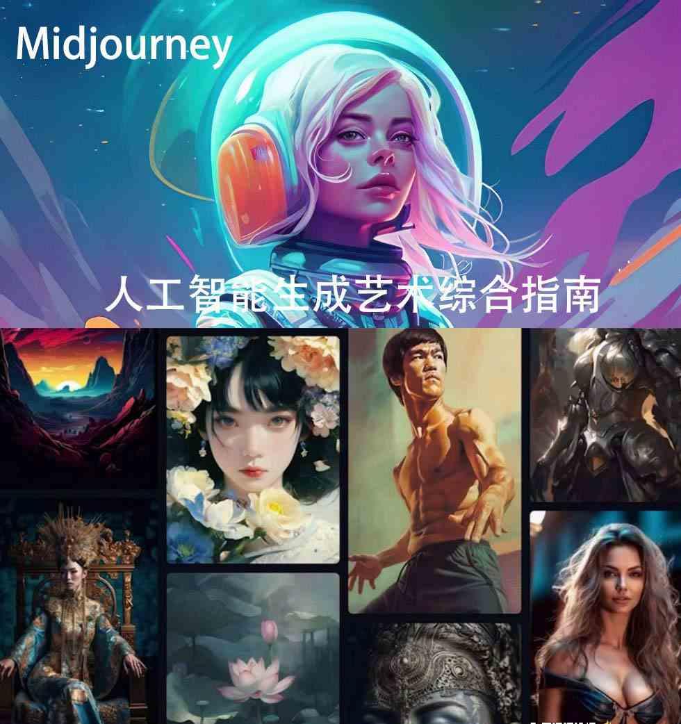 图片[2]-Midjourney及ChatGPT4人工智能生成艺术图像综合指南-9节课-中英字幕-搞钱日记