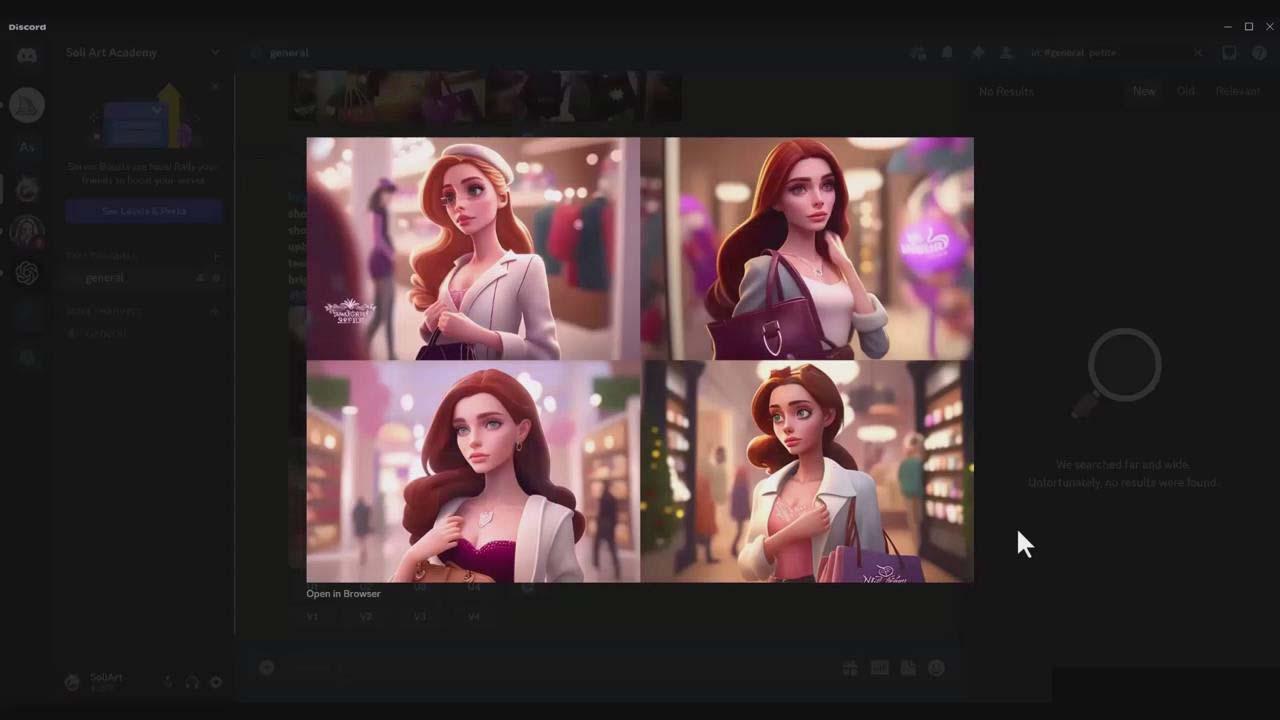 图片[5]-掌握 MidJourney V5 AI + ChatGPT创建一致的角色设计图像-22节课-中英字幕-搞钱日记