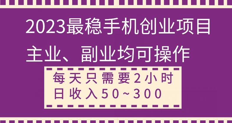 【全网变现首发】新手实操单号日入500+，渠道收益稳定，项目可批量放大-搞钱日记