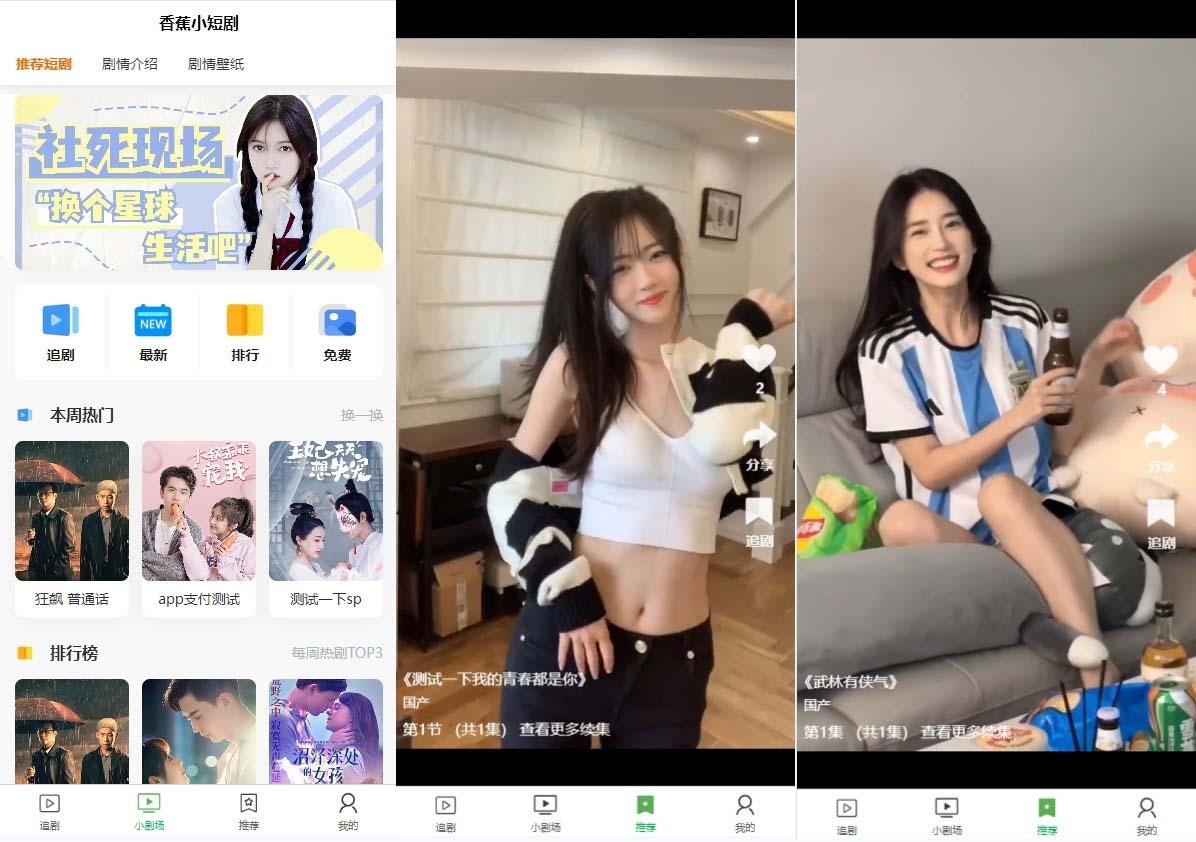 (8542期)小剧场短剧影视系统源码 全开源 带支付收益+会员机制+代理推广等模式【...-搞钱日记